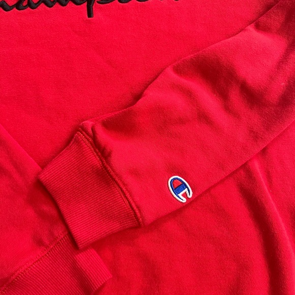 Vintage Champion Red Crewneck - Picture 3 of 4